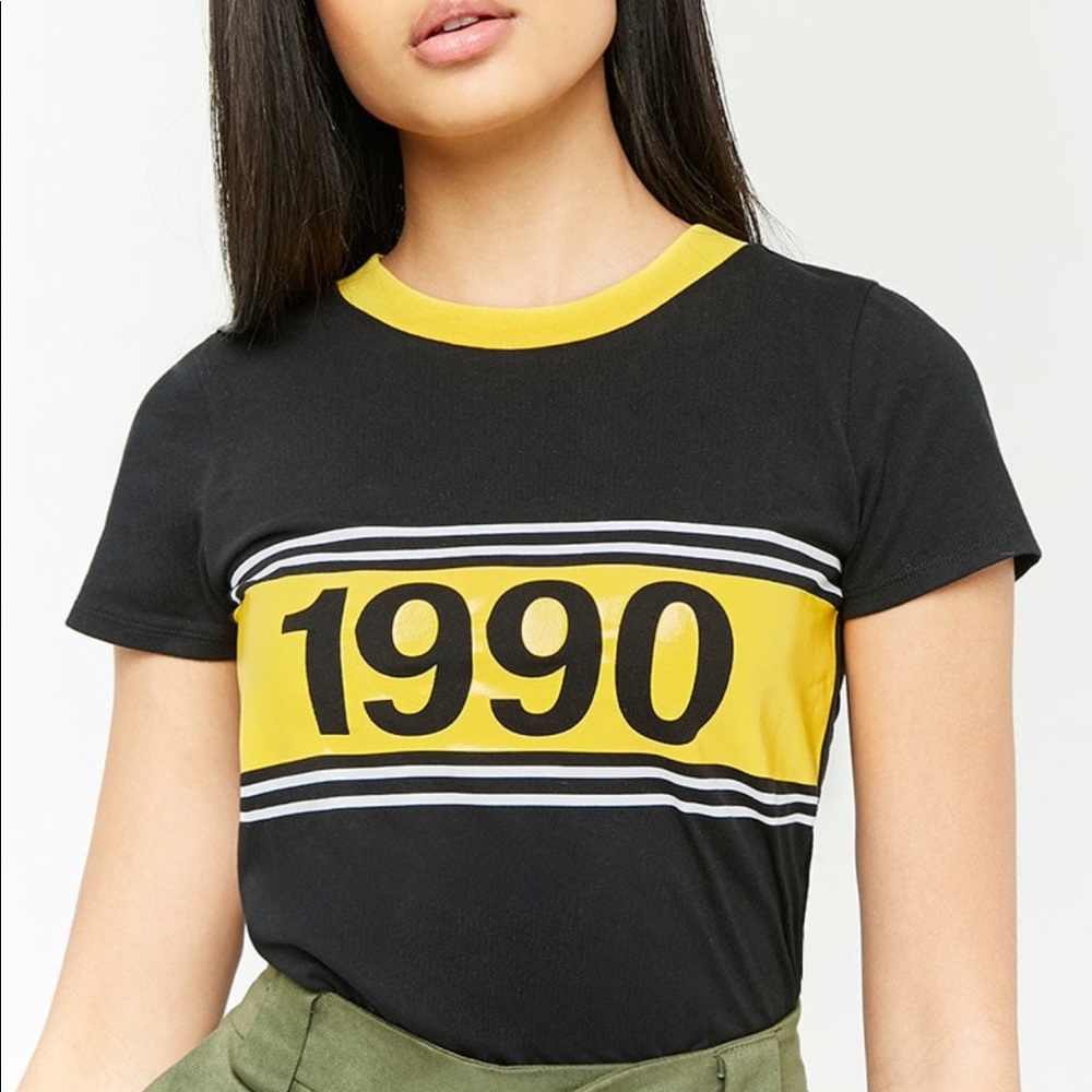 Lrg 1990 crop top